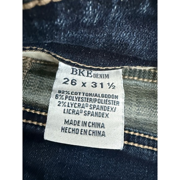 BKE Payton Bootcut Jeans Women 26 X 31.5 Universal Fit Mid-Rise Bootcut - Picture 5 of 16